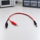 Cablu cu Clesti Crocodil si Mufa DC Tata 5,5x2,1mm, 30cm