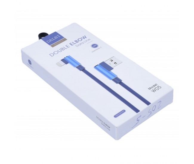 Cablu de Date USB - iPhone Lightning  la 90˚ W05