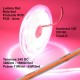 Banda Cob Led 24V - 8mm / 320led/ml - 11W/ml, Roz - Interior IP20 - 5m/rol