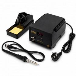 Stație de lipit cu fludor 60W reglaj digital temperatură 200-480°C DALBI 938