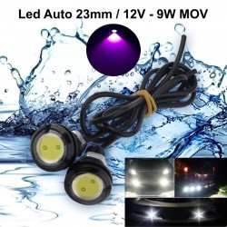 Led Auto 23mm / 12V - 9W / MOV, 2 Buc/Set Led Auto 23mm / 12V - 9W / MOV, 2 Buc/Set