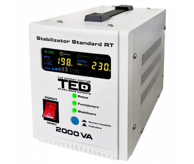 Stabilizator de Tensiune 2000VA-AVR TED