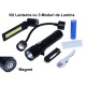 Lanterna Kit 3 în 1 cu Led