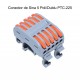 Conector de Șina 5 Poli Cap Dublu PCT-225