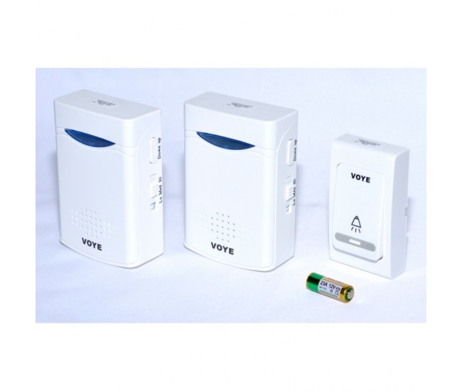 Sonerie Wireless Dubla, 12V/150M VOYE