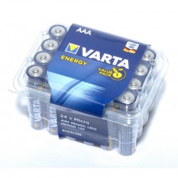 Baterie Alkalina Varta Energy-Energy R3 AAA , 24buc/set Baterie Alkalina Varta Energy-Energy R3 AAA , 24buc/set