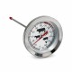 Termometru Metalic Analog cu Tija 0–120 grade Celsius pentru Gratar, Cuptor si Afumatoare - HoReCa | DALBI
