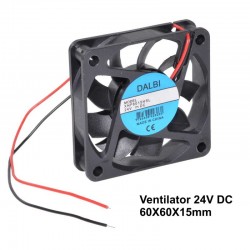 Ventilator 24V-60x60x15 mm Ventilator 24V-60x60x15 mm