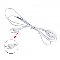 Cablu Alb cu Stecher si Variator 1,5m*2*0,5m2 Cablu Alb cu Stecher si Variator 1,5m*2*0,5m2