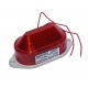 Lampa de Avertizare 220V Rosie, 5051J