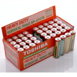 Baterii Toshiba Heavy-Duty R6 AA, 40buc/cut