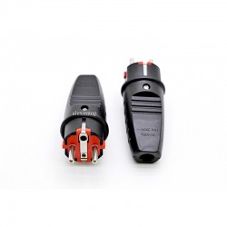 Stecher de cauciuc 250V 10-16A EL-0056 Stecher de cauciuc 250V 10-16A EL-0056