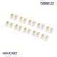 Conector pentru Imbinare Banda LED COB 12mm 5 Pini Strip to Strip Set 10 Buc DALBI YOB5P-12