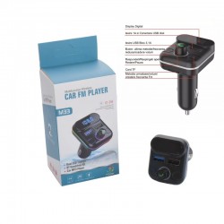 Modulator FM Auto cu Bluetooth V5.0 / M33 Modulator FM Auto cu Bluetooth V5.0 / M33