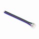 Conector Banda LED COB RGB 10mm 4 Pini cu Cablu 10cm Set 10 Buc DALBI