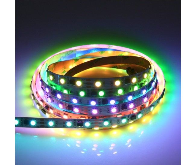 Banda Led WS2811 Digital Pixel 5050 RGB 60D-12V / IP20