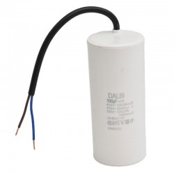 Condensator Pornire Motor 450V - 100uf / Cu Fire Condensator Pornire Motor 450V - 100uf / Cu Fire