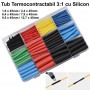 Tub Termocontractabil 3:1 Waterproof cu Silicon, 280buc / Set