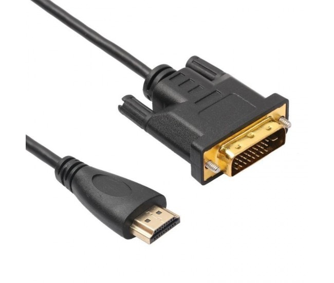 Cablu Video HDMI la DVI D 24+1/3m