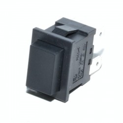 Push Buton Dreptunghi Negru cu Reținere 22x15x31mm Push Buton Dreptunghi Negru cu Reținere 22x15x31mm