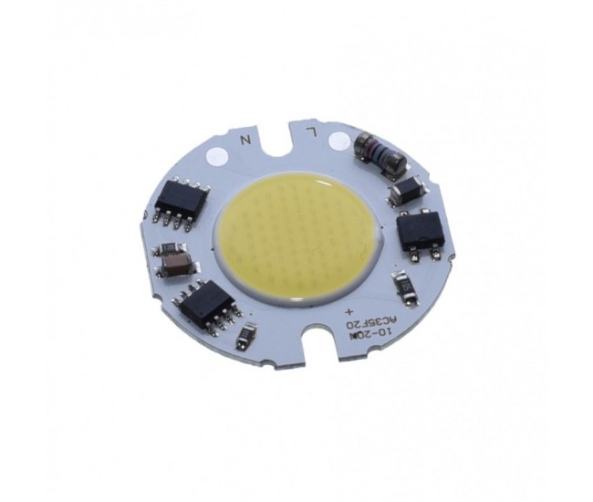 Led Cob 35mm, Putere 15W-220V