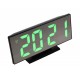 Ceas Oglinda cu Led Verde DS-3618L