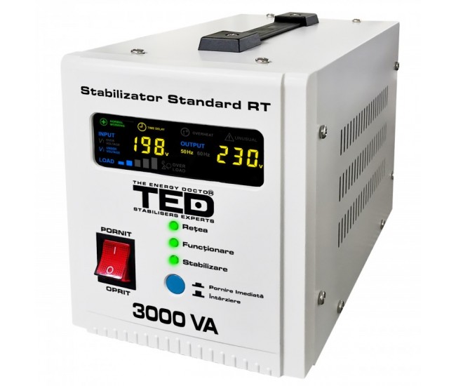 Stabilizator de Tensiune 3000VA-AVR TED