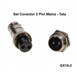 Set Conector Tip Aviator 2 Pini Set Conector Tip Aviator 2 Pini