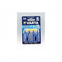 Baterii Alkaline Varta High-Energy R6 AA, 4buc/set Baterii Alkaline Varta High-Energy R6 AA, 4buc/set