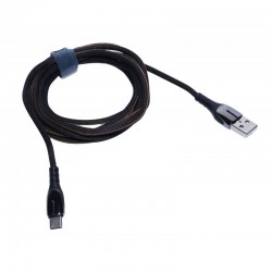 Cablu de Date Usb la Micro Usb, Panzat cu Lumina / 200cm - V30 Cablu de Date Usb la Micro Usb, Panzat cu Lumina / 200cm - V30
