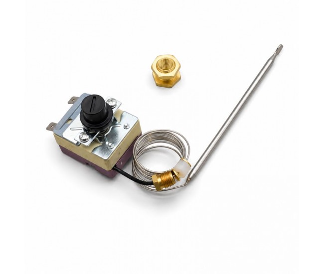 Termostat de Siguranta 120°C cu Capilar 250V 16A WHD-120EM