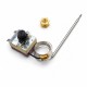 Termostat de Siguranta 120°C cu Capilar 250V 16A WHD-120EM
