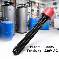 Rezistenta electrica de imersie pentru boiler 9000W - 220V AC - DALBI