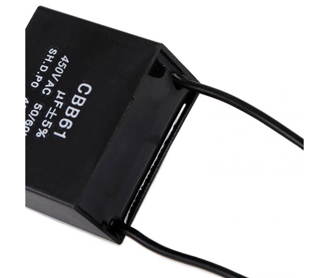 Condensator Pornire Motor cu Fire / 3,5uf 450V