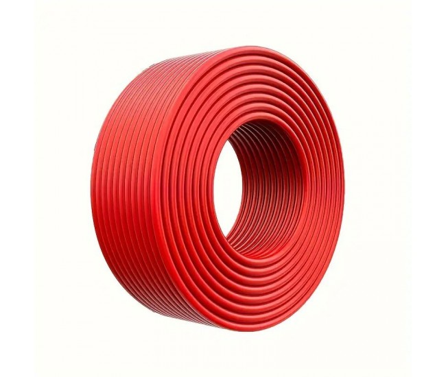 Cablu Solar 6mm Rosu PV1-F din Cupru placat cu Staniu si Izolatie Dubla din PVC, 100ml/Rol