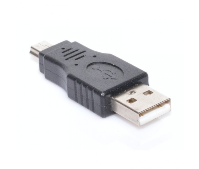 Adaptor Mini USB tata la USB tata