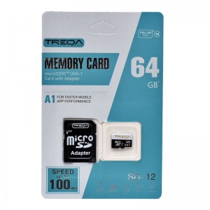 Card Micro SDXC 64GB, Memorie PRO Full HD Video, Performanta UHS A1, SPEED UP TO 100MB/S