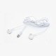 Casti USB-C cu Microfon, Fara Dopuri, Albe CY-C20