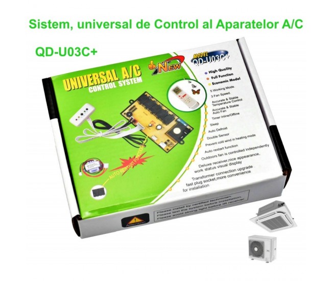 Kit Universal QD-U03C+ de Control pentru Aparate A/C