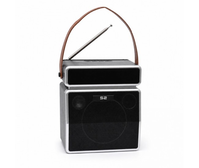 Boxă Portabilă Bluetooth 15W cu Panou Solar, Radio FM SZ-L29