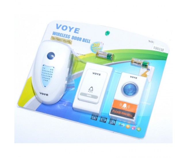 Sonerie Wireless 2 Butoane, 220V/150m VOYE