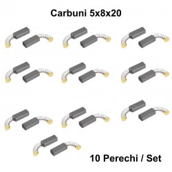 Perii Colectoare Carbuni 5x8x20 - o / 10Set/Punga Perii Colectoare Carbuni 5x8x20 - o / 10Set/Punga
