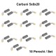 Perii Colectoare Carbuni 5x8x20 - o / 10Set/Punga