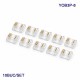 Conector pentru Imbinare Banda LED COB 8mm 3 Pini Strip to Strip Set 10 Buc DALBI YOB3P-8