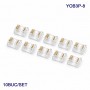 Conector pentru Imbinare Banda LED COB 8mm 3 Pini Strip to Strip Set 10 Buc DALBI YOB3P-8