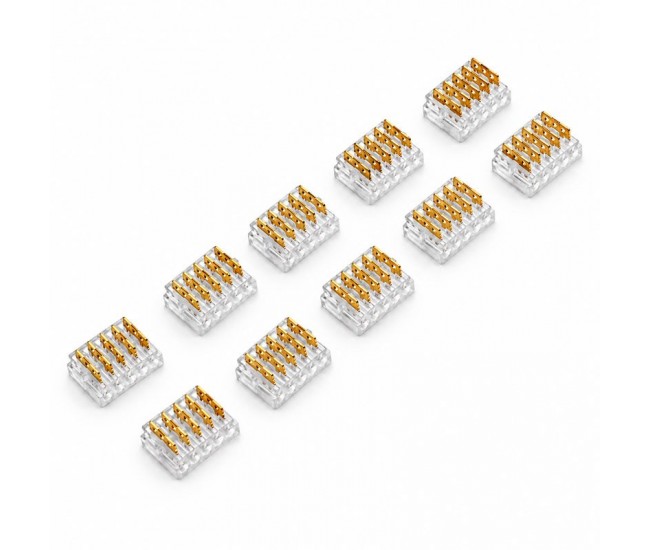 Conector pentru Imbinare Fire 20-22AWG 5 Pini Wire to Wire Set 10 Buc DALBI YH22-5P