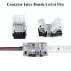 Conector Banda Led & RGB 10mm/3 Pini - 3 Fire