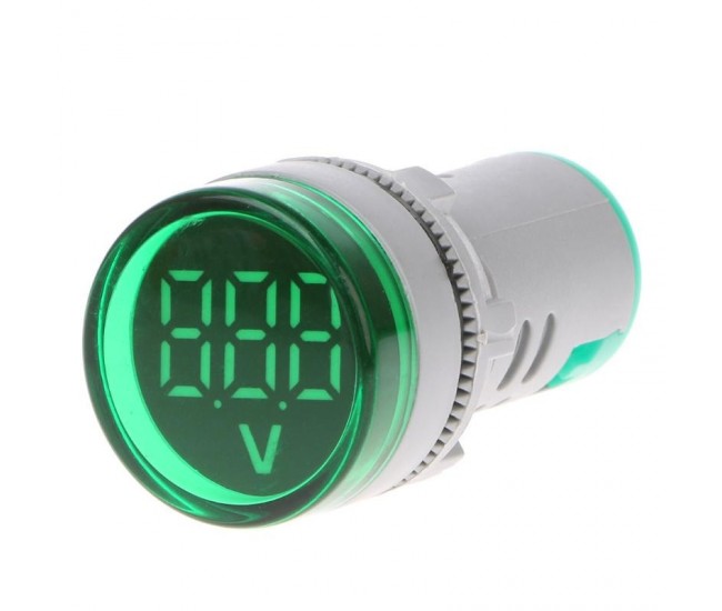 Voltmetru Digital Verde  250V/AC 20-500V