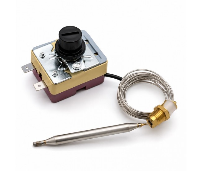 Termostat de Siguranta 95°C cu Capilar 250V 16A WHD-95EM