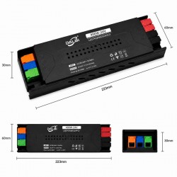 Sursa Alimentare LED 24V 400W 16.6A Slim cu Conectare Rapida Push-In DALBI